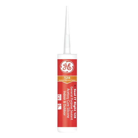 Keo Silicone GE 128 Axit màu đen ( Black ) 611234
