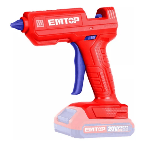 Thân máy bắn keo nến 20V Emtop ELGG2002