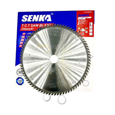 Lưỡi cắt đa năng (nhôm, gỗ mdf, sắt mỏng, đồng) 216mm 80 răng cSenka 31P21680A25