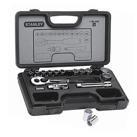 Bộ tuýp 1/2inch 16 chi tiết Stanley 89-092