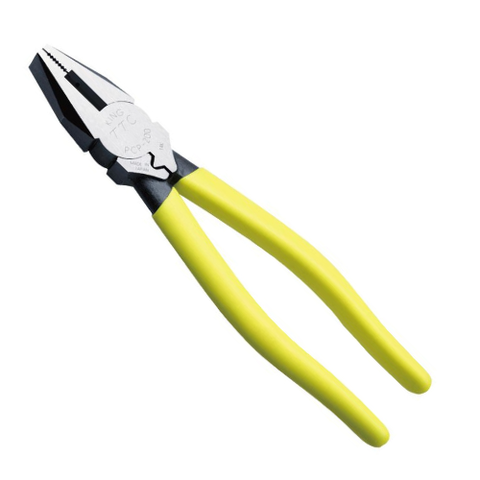 Kìm điện mỏ bằng bấm cos dài 212mm cán nhúng Tsunoda TTC PCP-200