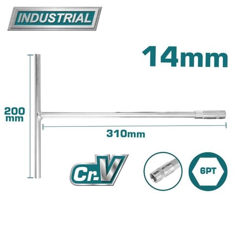 Thanh vặn tay  cầm T 14mm Total THTSW1406