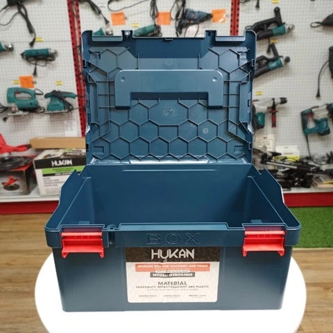 Thùng hộp đồ nghề đựng máy Hukan G2BOX-HN5-XANH