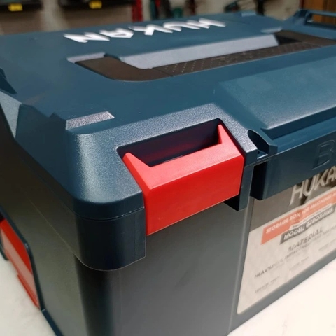 Thùng hộp đồ nghề đựng máy Hukan G2BOX-HN5-XANH