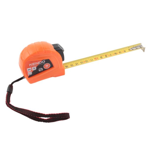Thước cuộn thép tự khóa hệ mét 5mx19mm Kendo 35040