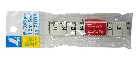 Thước kéo (cuộn) Nhật 1.5m sợi thủy tinh Shinwa 71013