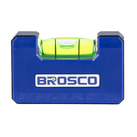 Thước thủy nhựa có từ kích thước 65mm Brosco BR533065