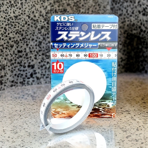 Thước dán Inox 2.x10mm Kds SST10-02