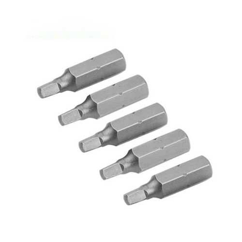 Bộ 5 đầu vít vuông nhiều kích thước Tolsen