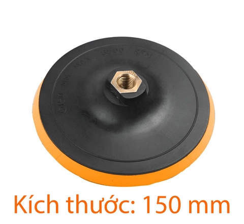 Miếng chà đệm cao su có đai ốc 150mm Tolsen 77262