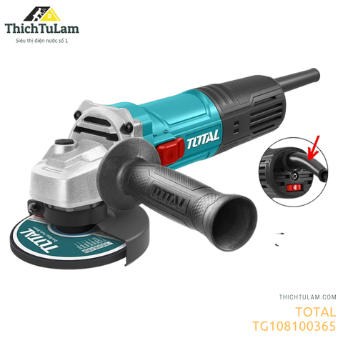 Máy mài góc có điều tốc 850W Total TG108100365