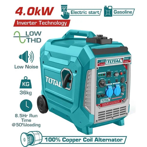 Máy phát điện dùng xăng 4.0KW Total TP547506E