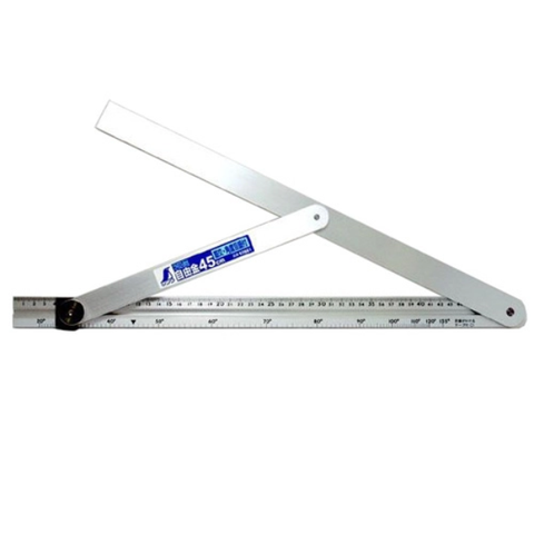 Trắc vi kế nhôm 45cm Shinwa 62661