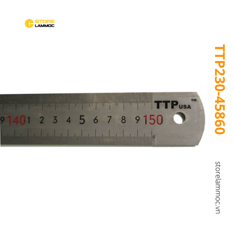 Thước lá inox mạ nhũ bạc- 1500mm x 38mm TTPusa  TTP230-45860