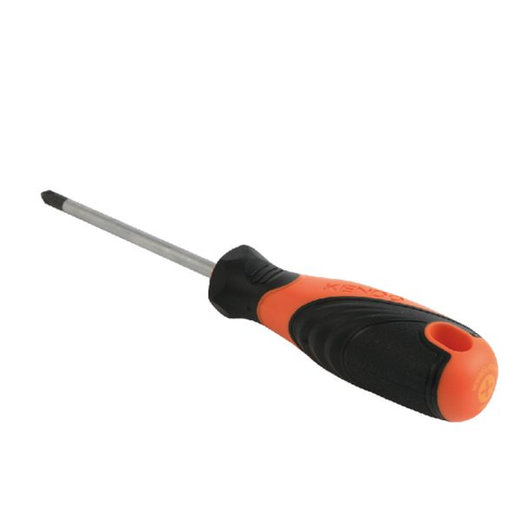 Tua vít bake bằng thép Cr-V tay cầm bọc cao su PH1x200mm Kendo 20128