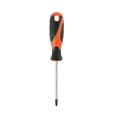 Tua vít bake bằng thép Cr-V tay cầm bọc cao su PH2x250mm Kendo 20134