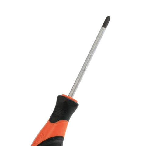Tua vít bake bằng thép Cr-V tay cầm bọc cao su PH2x250mm Kendo 20134