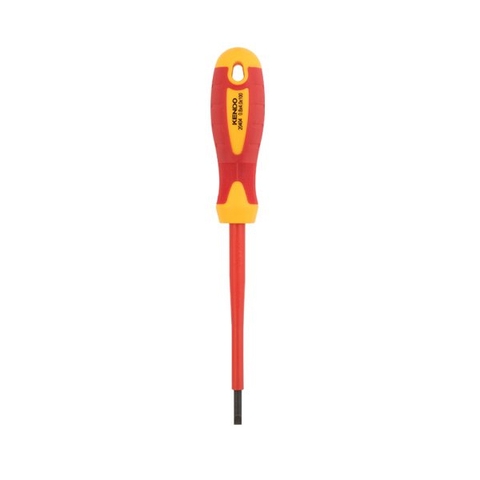 Tua vít dẹt cách điện 1000V VDE 1.0x5.5x125mm Kendo 20405