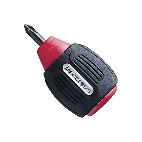 Tua vít bake  4 cạnh Anex No.7020F+1x15 ngắn có từ tính