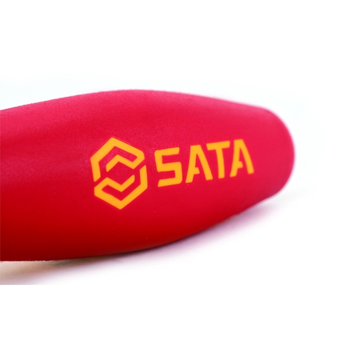 Tua vít đầu dẹp 2.5x75mm Sata 61311