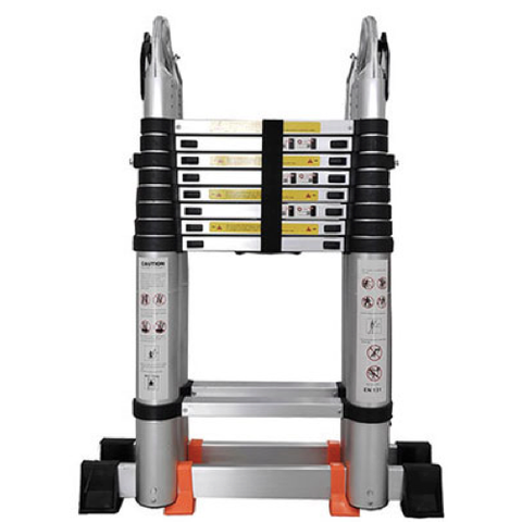 Thang nhôm rút gọn chữ A cao cấp JUMBO A280 dài 5m