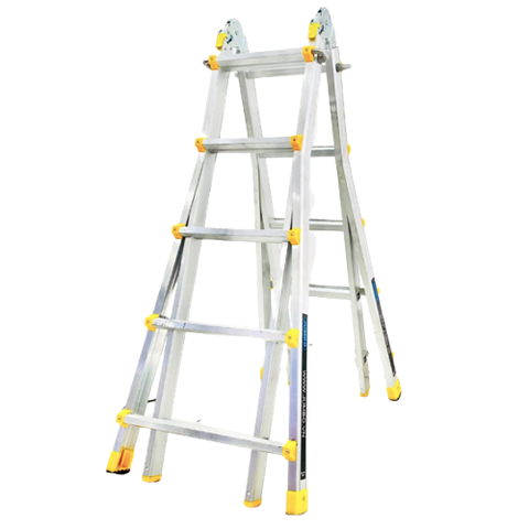 Thang nhôm gấp chữ A mở rộng JUMBO A405 dài 5.5m