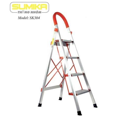 Thang ghế 4 bậc SUMIKA SK304 cao 1.64m
