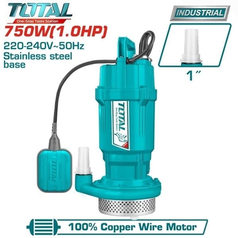 Máy Bơm Chìm Nước Sạch 750W Total TWP67506