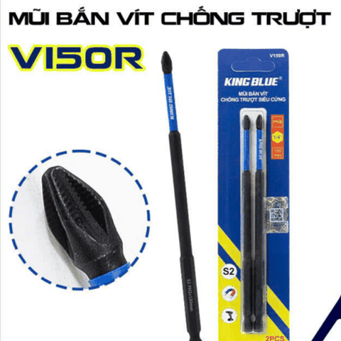 Mũi bắn vít chống trượt Kingblue 65mm 100mm và 150mm
