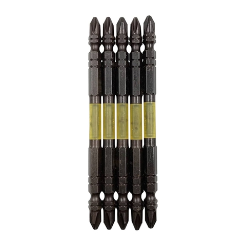 [ Bán lẻ ] Vỉ 5 mũi bắn vít 2 đầu có từ tính Anex ABRM5-2110