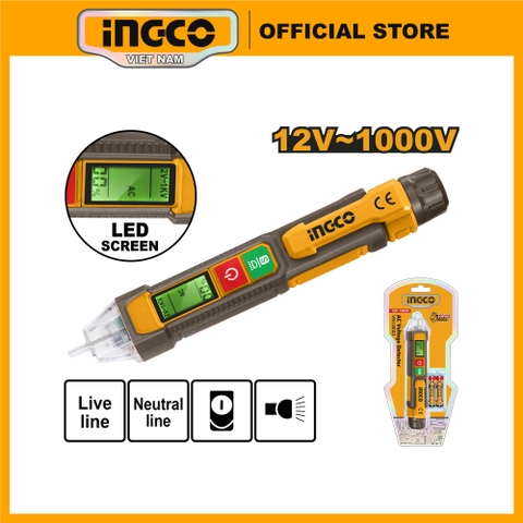 Bút dò điện áp AC không tiếp xúc Ingco VD210003