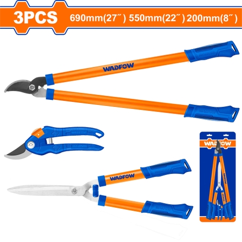 Bộ kéo làm vườn 3 chiếc Wadfow WPR3E03