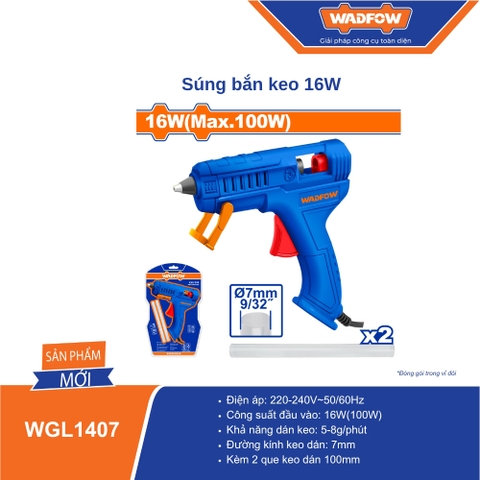 Súng bắn keo 16W - 7mm WADFOW WGL1407