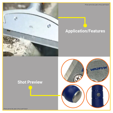 Dao cạo sơn 300mm Wadfow WGS1630