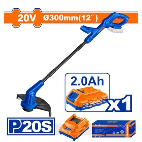 Máy cắt cỏ pin 20V 300mm Wadfow WGTP535 (1pin 2Ah)