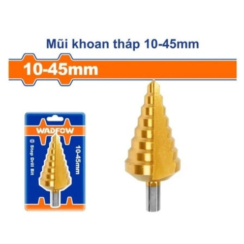 Mũi khoan tháp 10-45mm Wadfow WJD1405