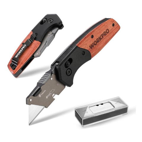 Dao rọc cáp gấp đa năng xếp gọn Workpro WP211035