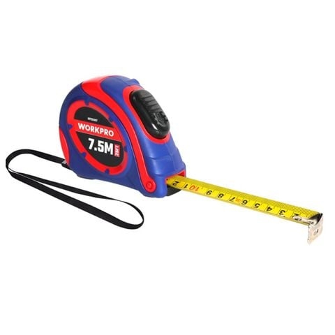 Thước cuộn thép tự khóa 7.5Mx25mm Workpro WP261007