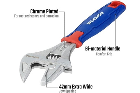 Mỏ lết mini 8inch 200mm Workpro WP272014