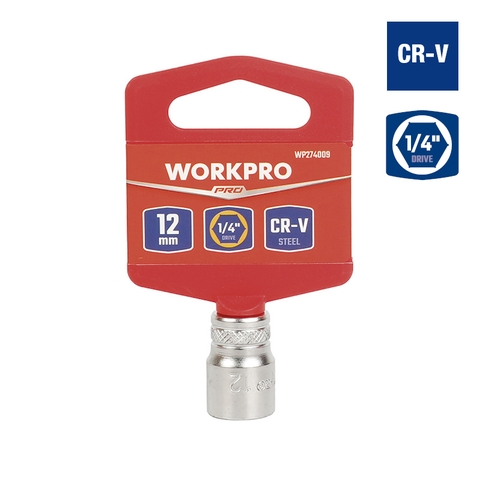 Đầu tuýp 1/4 imch lục giác 5mm 9mm và 12mm Workpro