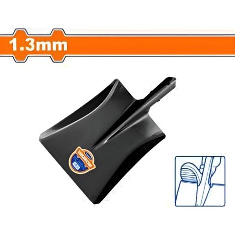 Đầu xẻng thép vuông 245x300mm Wadfow WSEH3A01