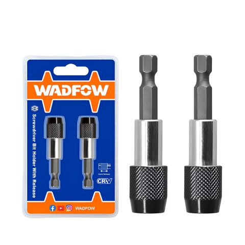 Bộ 2 đầu nối bắt vít kèm đầu thay nhanh Wadfow WSV3K01