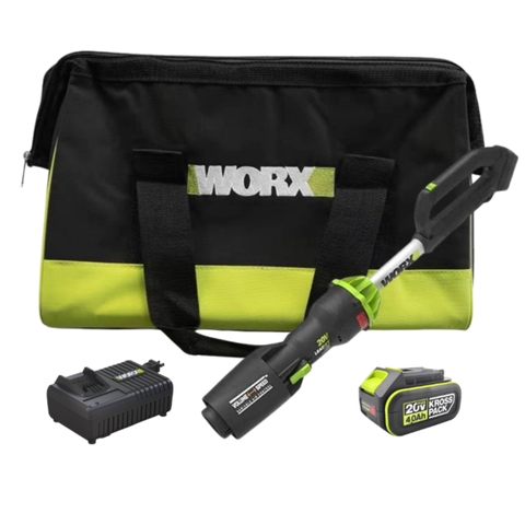 Máy thổi bụi 2 cấp độ dùng pin 20V Worx WU231.14.6B (1 pin 4Ah, 1 sạc 6Ah)