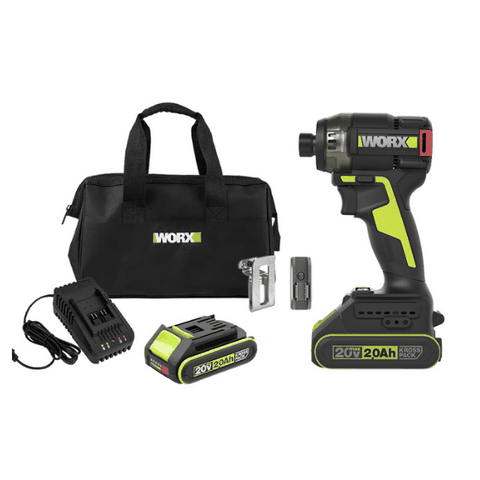 Máy bắn vít pin 20v lực 60Nm búa dầu Worx WU298D