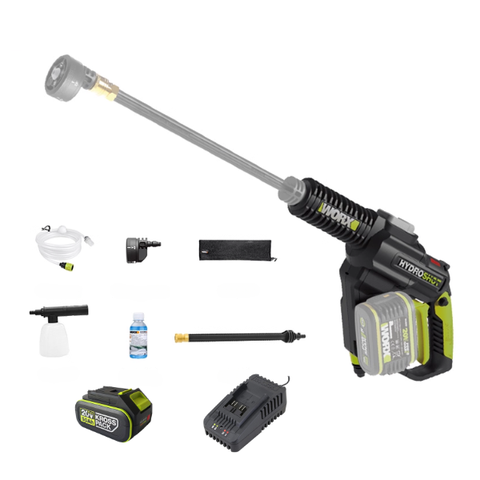 Máy xịt rửa xe pin 20V Worx WU630.15.2B (1 pin 5Ah, 1 sạc 2A)
