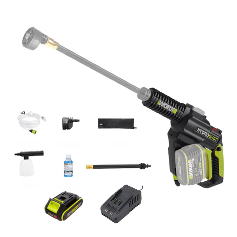 Máy xịt rửa xe pin 20V Worx WU630.12.2B (1 pin 2Ah, 1 sạc 2A)