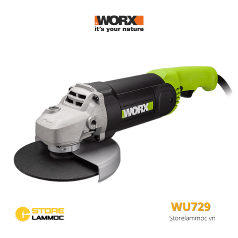 Máy mài cắt cầm tay 1400W 150mm Worx Green WU729