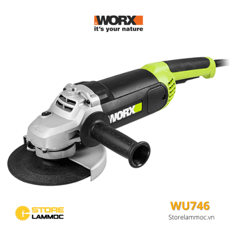 Máy mài cắt cầm tay 2200W 230mm Worx Green WU746