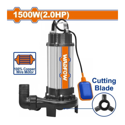 Máy bơm chìm nước thải 1500W(2.0HP) Wadfow WWPWA05