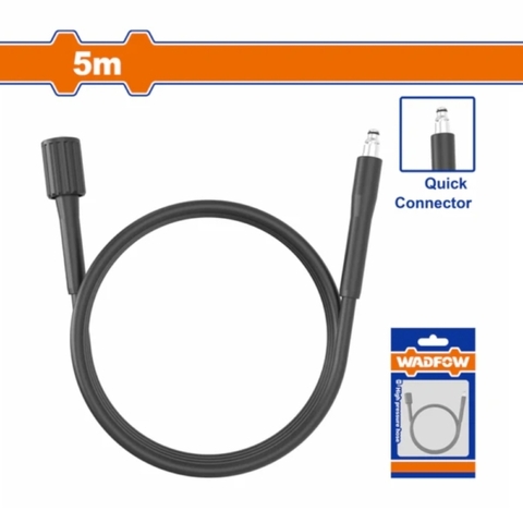 Dây xịt rửa cao áp 5m (Đầu nối nhanh) WADFOW WXN3915